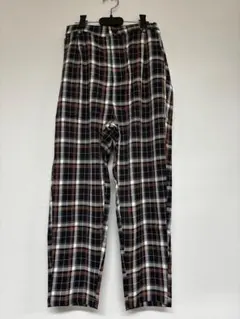 【新品】チェック柄イージーパンツ — image 1