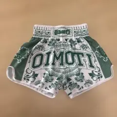 OIMOTI ムエタイパンツ グリーン ホワイト — image 1