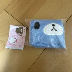 シュガーバニーズ　ふわふわ巾着2 あおうさ — image 1