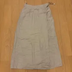 UNIQLOリネン　スカート ベージュ Mサイズ — image 1