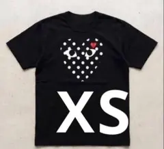PLAY COMME des GARCONS Tシャツ ドット ハート XS — image 1