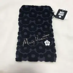 未使用　MARY QUANT デイジー柄 タオルポーチ♡ — image 1