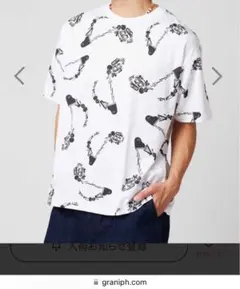 ビューティフルシャドーオーケストラ総柄ビッグシルエットTシャツM — image 1