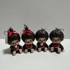 モンチッチ4体セット めじるしアクセサリー　‼️平日即日配送‼️ — image 1
