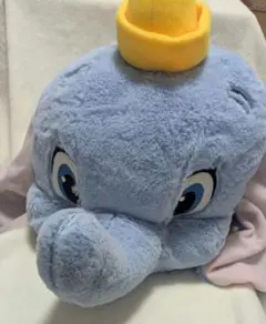 【タグ付き・未使用】ディズニー ダンボ ギガジャンボ寝そべりぬいぐるみ — image 1