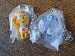 ケロロ軍曹マスコット＆グミであります　クルル曹長・ドロロ兵長クリア　2点セット — image 1