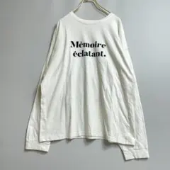 FREE‘S MART　フロッキーロゴTシャツ　レディース　オフホワイト　FR — image 1