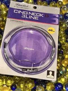 ラクワネックスポーツ3ライン ブラック色　45cm チタンボール　ネックレス — image 1