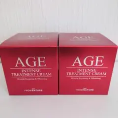 フロムネイチャー☆AGE インテンス トリートメントクリーム 80g 2個 — image 1