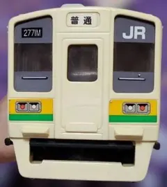 ダイヤ 寺井商店 フリクション JR電車 211系 湘南色 ドア開閉 レトロ玩具 — image 1