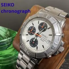 《セイコー》クロノグラフ電池交換済み稼動 — image 1