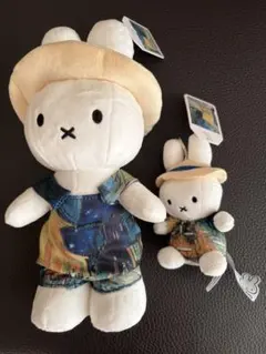 大ゴッホ展　ミッフィー　ぬいぐるみ2個セット　最終お値下げ中 — image 1