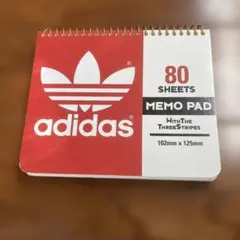 レトロ文具adidas メモ帳 — image 1