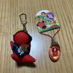 さるぼぼ　キーホルダー　2個 — image 1