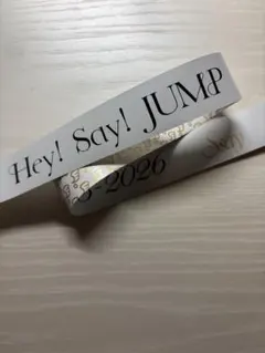 Hey! Say! JUMP 銀テープ 2026 Ssay 白 — image 1