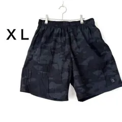 大きいサイズ　ブラックカモフラージュショートパンツＸＬ — image 1