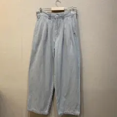 RUUBON ルボーン　ワイドパンツ　グレー　サイズS 綿 — image 1
