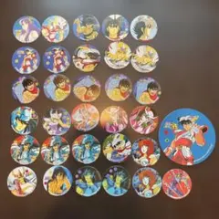 【希少品】【当時物】聖闘士星矢メンコ 32枚セット めんこ カード 昭和レトロ — image 1