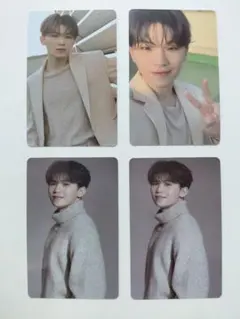 SEVENTEEN WOOZI INCOMPLETE トレカ 4枚セット — image 1