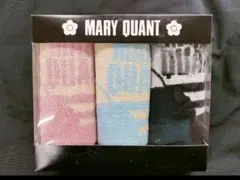 日本製　MARY QUANT　タオルハンカチ 3枚セット　匿名配送 — image 1