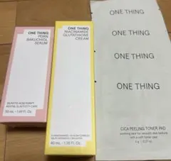 ONE THING スキンケア セット — image 1