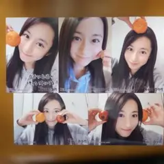 Team8 長谷川百々花 生写真 5枚セット 2021年1月度 voI.2 — image 1