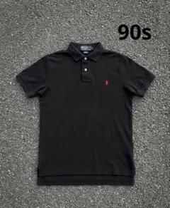 【90s】Polo by Ralph Lauren ポロシャツ赤刺繍 Lサイズ — image 1