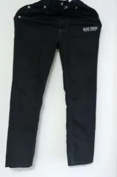 BLUE CROSS ロングパンツ ブラック ズボン Sサイズ — image 1
