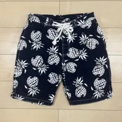 ZIP FIVE パイナップル柄 サーフパンツ 水着 S — image 1