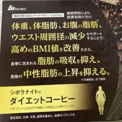 明治薬品 シボラナイトダイエットコーヒー 30袋入 — image 1