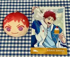 Free!DF おまんじゅうにぎにぎマスコット ブロマイド 旭 — image 1