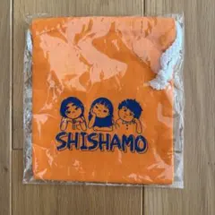SHISHAMO 巾着袋 オレンジ — image 1