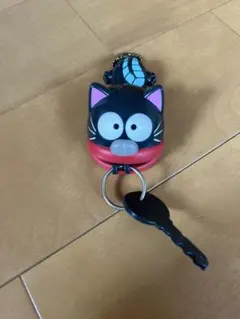 ウナギイヌキーホルダー 鍵付き ギミックバカボン — image 1