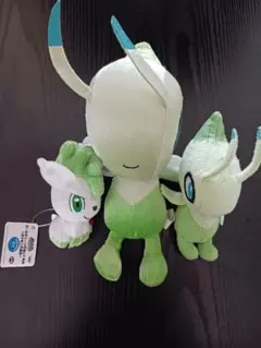 ポケモン ぬいぐるみ セレビィ シェイミ 3体セット — image 1