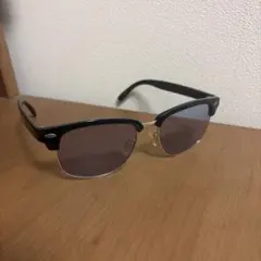 サーモント型 サングラス ブラック×ゴールド — image 1