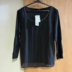 22 OCTOBRE 長袖 トップス　ブラック タグ付き未使用　定価12600円 — image 1