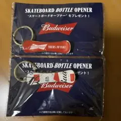 Budweiser スケートボード型栓抜き 2個セット — image 1