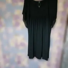 Talbot 半袖 チュニック丈トップス ブラック Mサイズ — image 1
