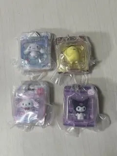 ※値下げ※サンリオ キャラクターズ パッケージミニチュアコレクション 4種 — image 1