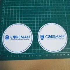 COREMAN ロゴステッカー2枚セット — image 1