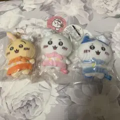 【激レア！初期グッズ】ちいかわ ハチワレ うさぎ カフェのコックさんマスコット — image 1
