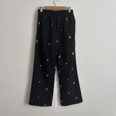 ワイドパンツ 花柄 — image 1