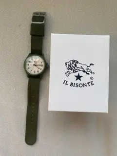 IL BISONTE ミリタリーウォッチ カーキ — image 1