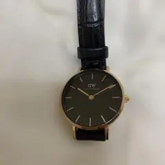 Daniel Wellington 電池交換必要腕時計ブラック/ゴールド — image 1