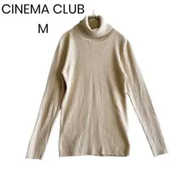 CINEMA CLUB リブタートルニット 大人カジュアル ベーシック 1670 — image 1