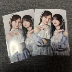 ノイミー 河口夏音 菅波美玲卒業記念2ショット 生写真 — image 1