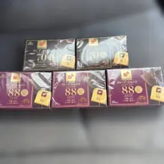 森永製菓 カレ・ド・ショコラ 70 88 5箱セット　① — image 1
