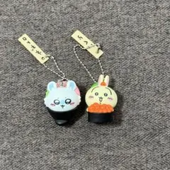 ちいかわ うさぎ モモンガ お寿司キーホルダー ガチャ 2点セット — image 1