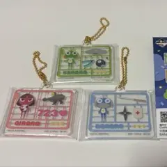 一番くじ ケロロ軍曹 J賞 アクリルチャーム 3種セットケロロ ギロロ ドロロ — image 1