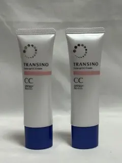 トランシーノ 薬用 トーンアップCCクリーム ピンクベージュ 2本セット — image 1